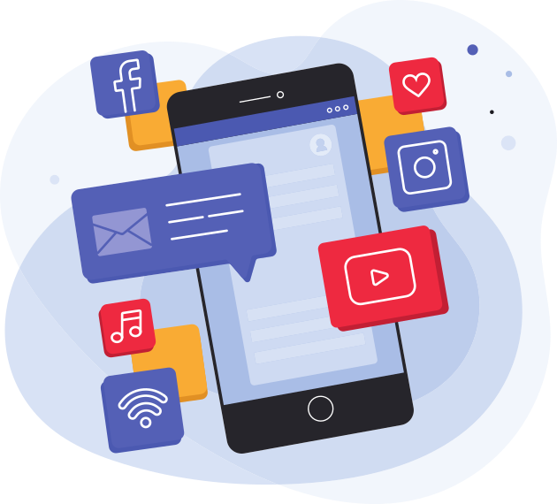 imagen de campañas en redes sociales